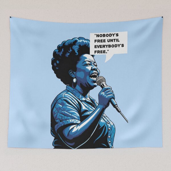 Item preview, Fannie Lou Hamer: "Nobody's free until everybody's free." designed and sold by 1st Choice Design.