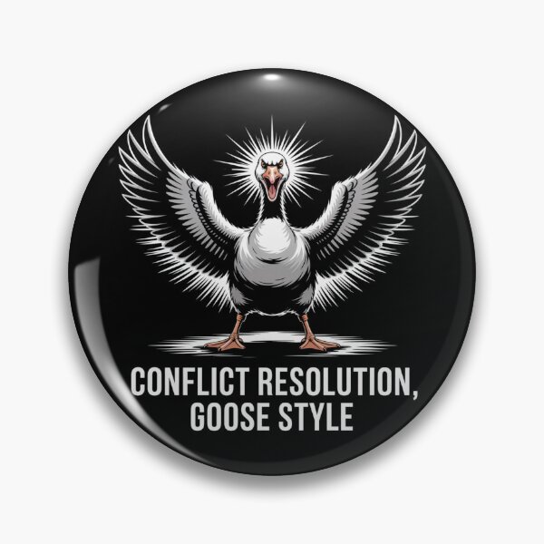 Item preview, Conflict Resolution, Goose Style designed and sold by theartfulaspie.
