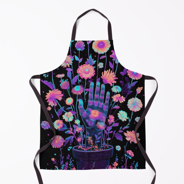 Item preview, Let's Grow - UV Reactive Floral designed and sold by RottingDreams.