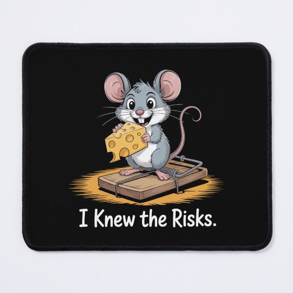 Item preview, Mouse - I Knew The Risks designed and sold by theartfulaspie.
