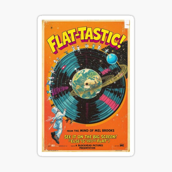Item preview, Parody Film Posters: What If...? (Flat Earth)  designed and sold by CleverCulture.