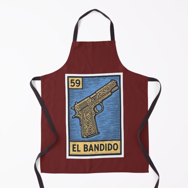 Item preview, Mexican Lottery Card 59 El Bandido The Bandit designed and sold by retrographics.