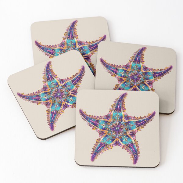 Item preview, Colorful Mandala Starfish designed and sold by ArgentoArt.