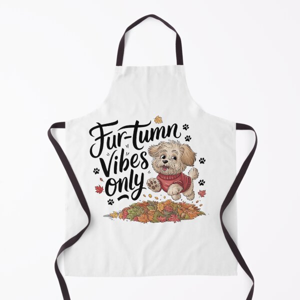 Item preview, Fur-tumn Vibes Only | Cute Fall Pet Lover designed and sold by CuteDesignables.