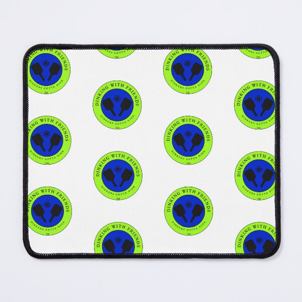 Item preview, Bright Green/Blue Dinking with Friends designed and sold by Picklenut1969.