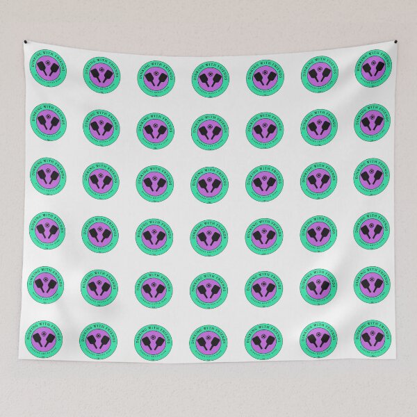 Item preview, Teal/Lavander Dinking with Friends designed and sold by Picklenut1969.