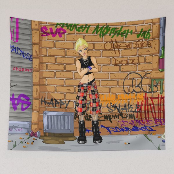 Item preview, Punk Chick designed and sold by OffensiveBard.