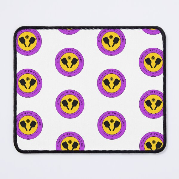 Item preview, Purple/Yellow Dinking with Friends designed and sold by Picklenut1969.