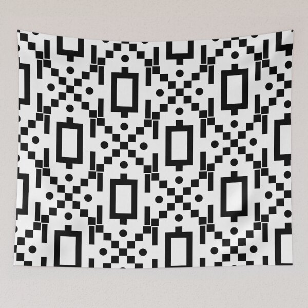 Item preview, Retro Art Deco Geometric Pattern 24.P06b.014.016 designed and sold by Space & Care - Art Deco GeoMetrica.