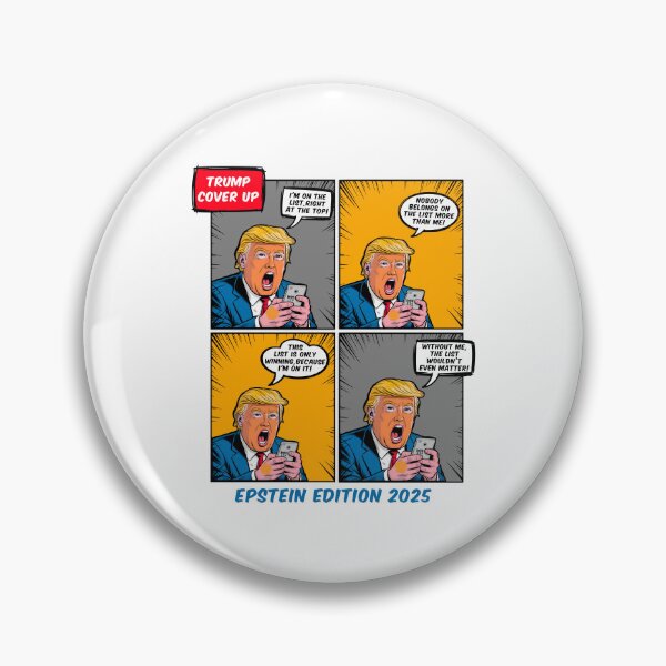 Item preview, Epstein Edition 2025 Comic Trump Cover Up Satire designed and sold by EthosWear.