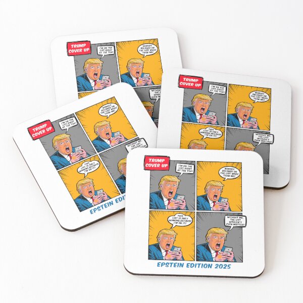 Item preview, Epstein Edition 2025 Comic Trump Cover Up Satire designed and sold by EthosWear.