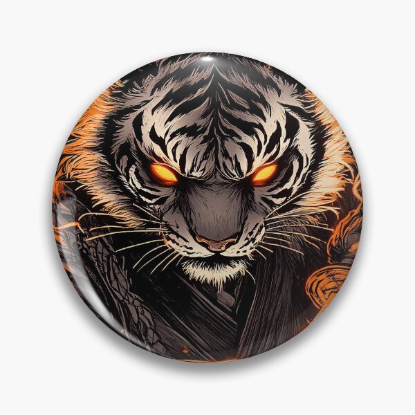 Item preview, Tiger Samurai Warrior Infernal Shadow Fierce Battle designed and sold by mildaclairmo.