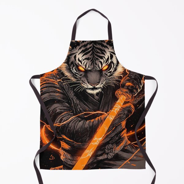 Item preview, Tiger Samurai Warrior Infernal Shadow Fierce Battle designed and sold by mildaclairmo.