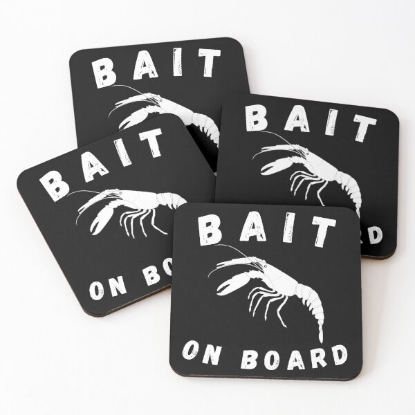 Item preview, Bait On Board Funny Fishing Gift  designed and sold by MojaveTradePost.