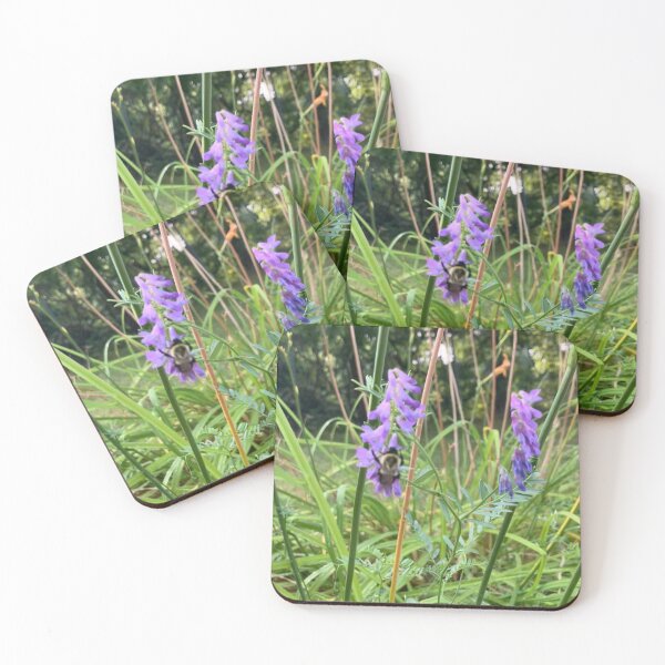 Item preview, Bumblebee on a Purple Wildflower  designed and sold by Amanda1775.