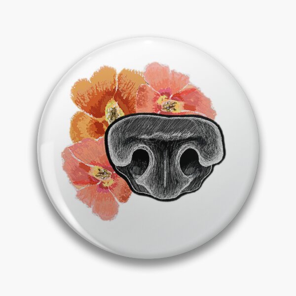 Item preview, Floral Dog Nose designed and sold by Dr. Leigh Designs.