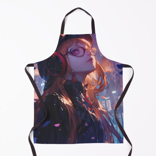 Item preview, Persona Game Futaba Sakura Persona5 Anime Wisteria Headphones Cyber Festival Glow designed and sold by mildaclairmo.