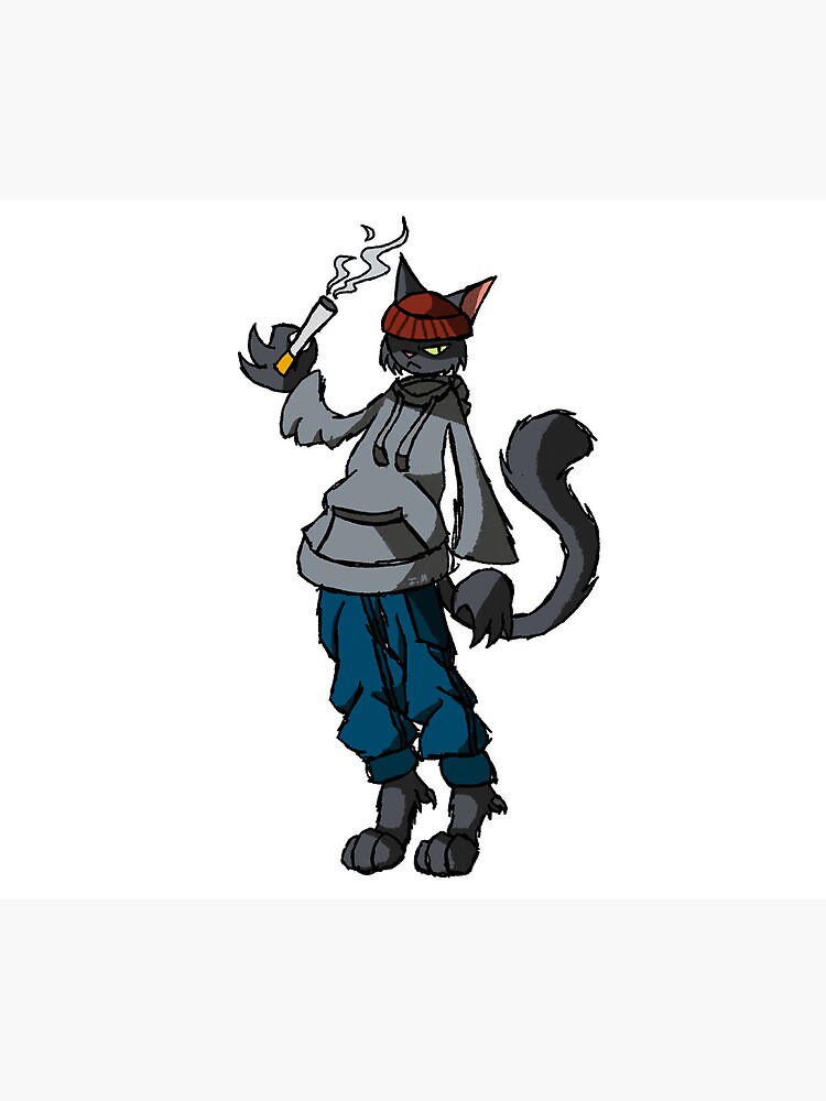 Thumbnail 5 of 5, Mouse Pad, Street Cat designed and sold by AwkwardlyScial.