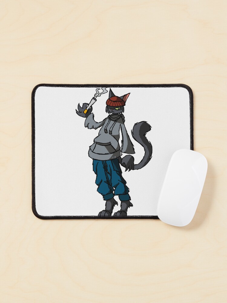 Thumbnail 1 of 5, Mouse Pad, Street Cat designed and sold by AwkwardlyScial.