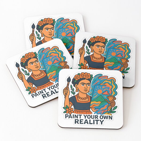 Item preview, Paint Your Own Reality – Frida Inspired Art designed and sold by Cheerioza.