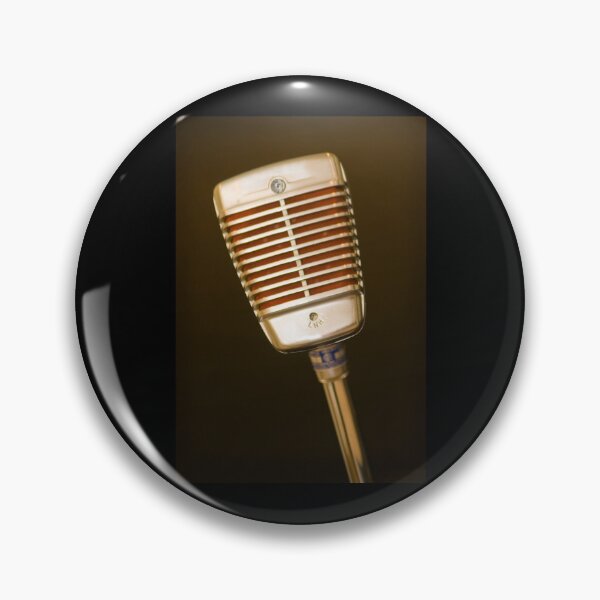 Item preview, Vintage Retro Microphone designed and sold by Roxane Bay.