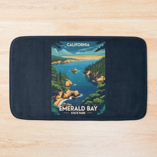 Item preview, Emerald Bay State Park - California designed and sold by GoodOldVintage.