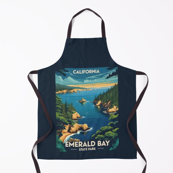 Item preview, Emerald Bay State Park - California designed and sold by GoodOldVintage.