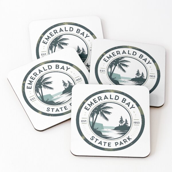Item preview, Emerald Bay State Park - California designed and sold by GoodOldVintage.