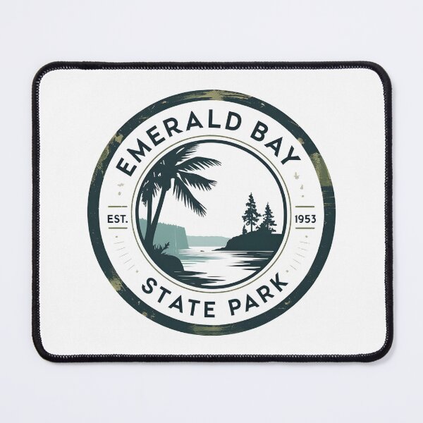 Item preview, Emerald Bay State Park - California designed and sold by GoodOldVintage.