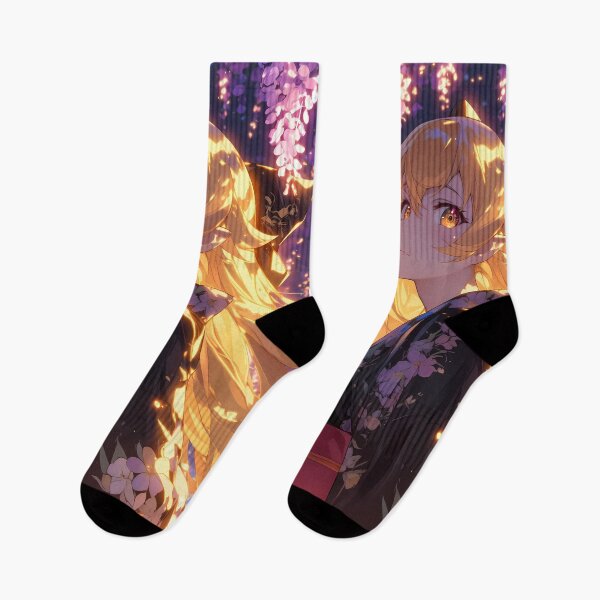 Item preview, Enigmatic Shinobu Oshino Bakemonogatari Anime Wisteria Twilight Aura designed and sold by mildaclairmo.