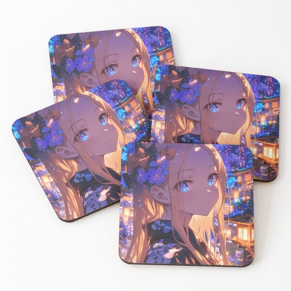Item preview, Foreigner Fate Abigail Williams FateGrandOrder Anime Wisteria Lanterns White Hair Gothic designed and sold by mildaclairmo.