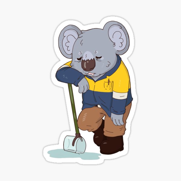 Item preview, Sleepy Koala Water Tester designed and sold by Apteryx-Art.