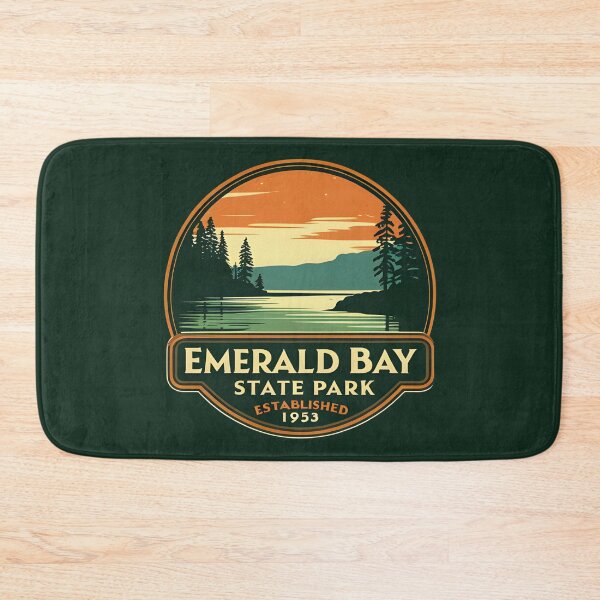 Item preview, Emerald Bay State Park - California designed and sold by GoodOldVintage.