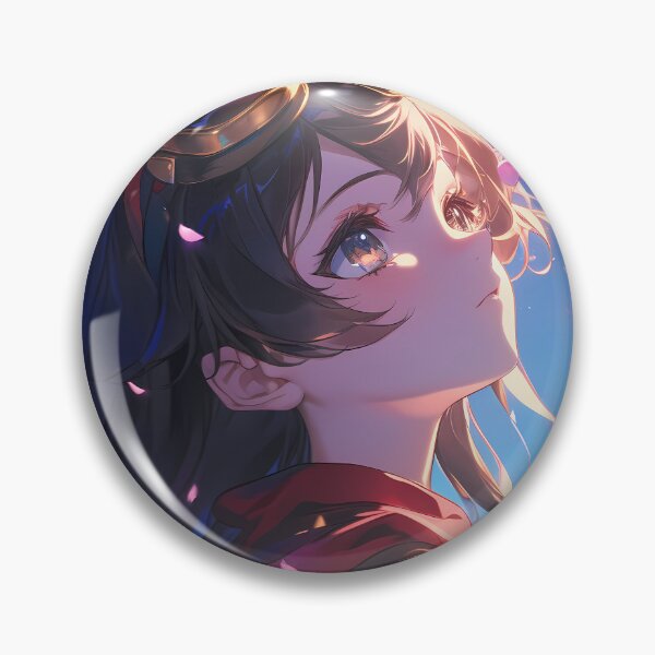 Item preview, Genshin Impact Amber GenshinImpact Game Wisteria Spark Vision Hunter Glow designed and sold by mildaclairmo.