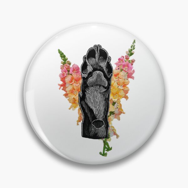 Item preview, Floral Dog Paw designed and sold by Dr. Leigh Designs.