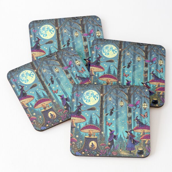 Item preview, Moonlit Coven: The Enchanted Forest Gathering designed and sold by Dream Bloom Gallery.