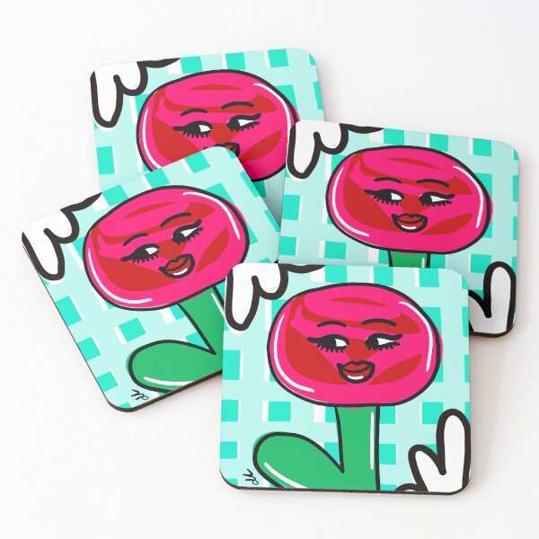 Item preview, Chica del poder de las flores designed and sold by desireeling.