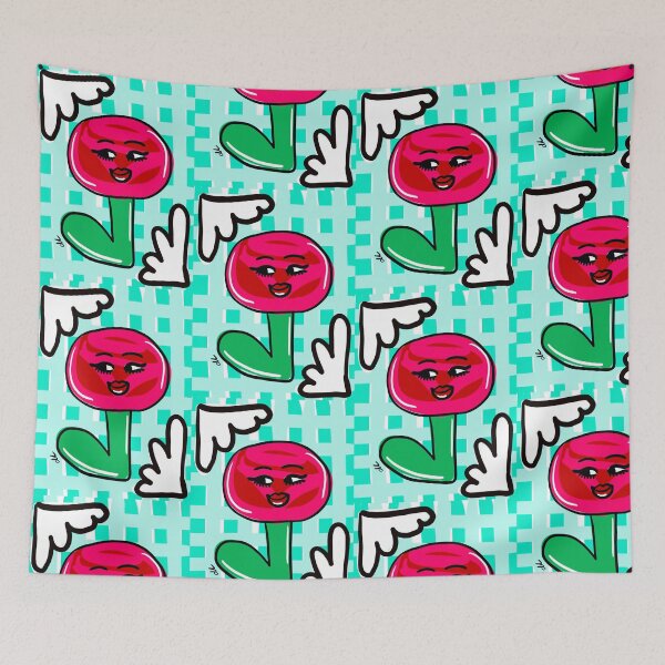 Item preview, Chica del poder de las flores designed and sold by desireeling.