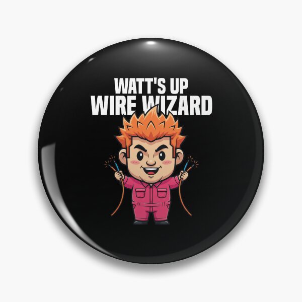 Item preview, WATT'S UP WIRE WIZARD - ELECTRICIAN designed and sold by KEF Custom.