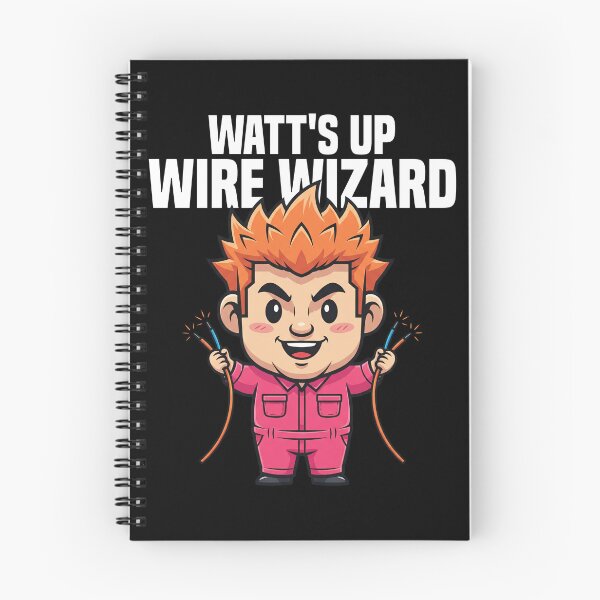 Item preview, WATT'S UP WIRE WIZARD - ELECTRICIAN designed and sold by KEF Custom.