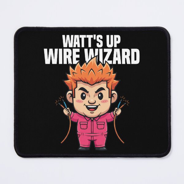 Item preview, WATT'S UP WIRE WIZARD - ELECTRICIAN designed and sold by KEF Custom.