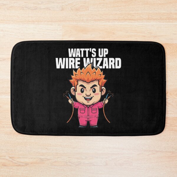Item preview, WATT'S UP WIRE WIZARD - ELECTRICIAN designed and sold by KEF Custom.