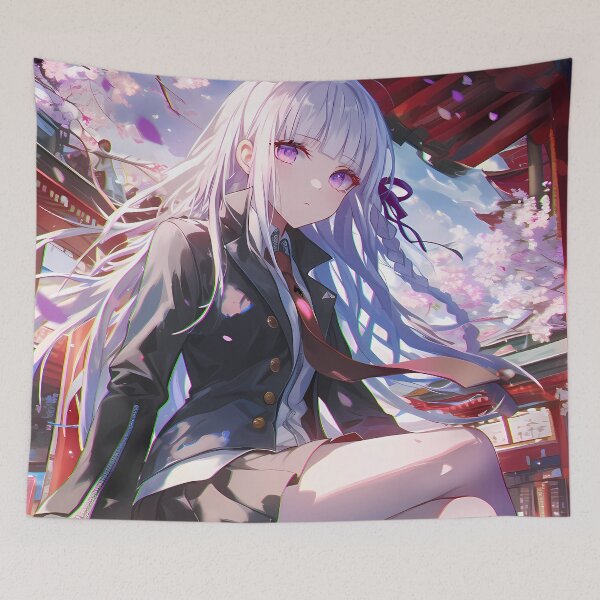 Item preview, Kyoko Kirigiri Danganronpa Anime Sakura Detective Mystery Elegance designed and sold by mildaclairmo.