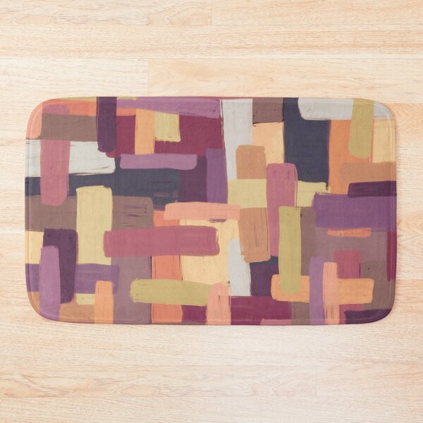 Item preview, Blocky Abstract in Warm Pinks designed and sold by lsimkins.