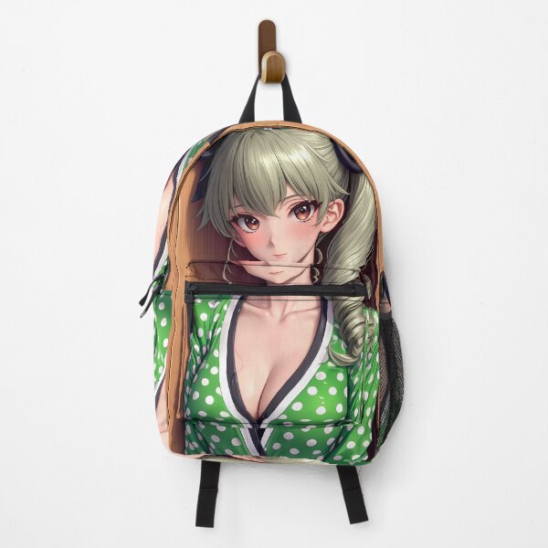 Item preview, Anchovy Girls und Panzer Green Polka Dot Robe Anime Girl Steam Room Elegance designed and sold by mildaclairmo.