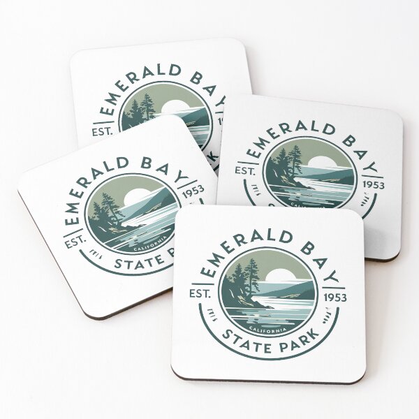 Item preview, Emerald Bay State Park - California designed and sold by GoodOldVintage.