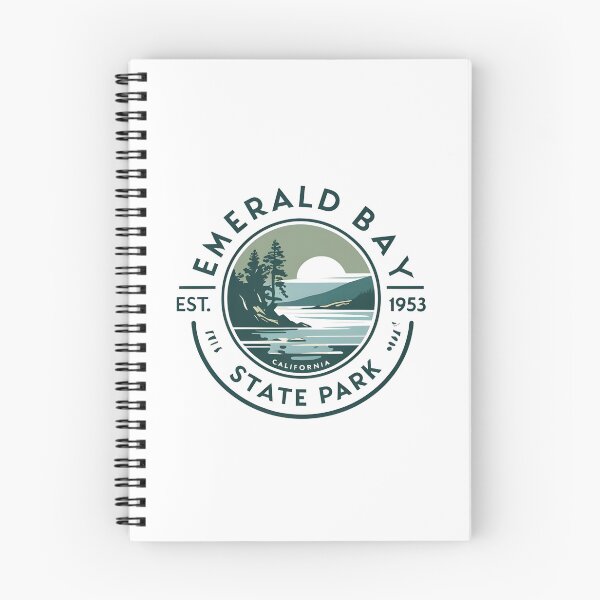Item preview, Emerald Bay State Park - California designed and sold by GoodOldVintage.