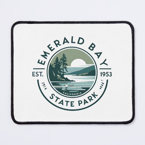 Item preview, Emerald Bay State Park - California designed and sold by GoodOldVintage.