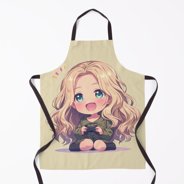 Item preview, Kay Girls und Panzer Anime Chibi Gaming Cheer designed and sold by mildaclairmo.