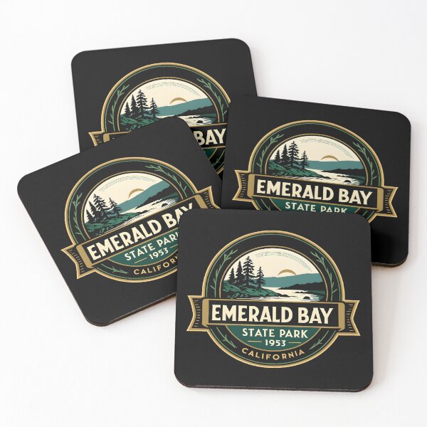 Item preview, Emerald Bay State Park - California designed and sold by GoodOldVintage.